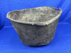 Antique Copper Pot ~ Garden Condition, Holes, Dents, Bends - 15.75"Dia 9.75"H - Picture 1 of 9