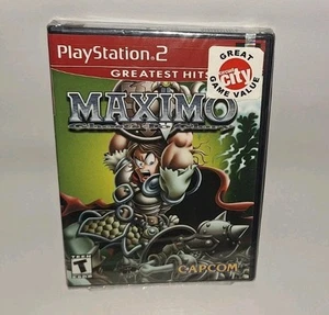Maximo Ghosts to Glory Greatest Hits Sony PlayStation 2 PS2 2002 CAPCOM NEW NIP - Picture 1 of 13