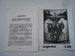 "EUGENIUS" OFFICIAL PHOTO/BIO-MEDIA INFO-PRESS RELEASE/KIT-1992-(x2) - Picture 1 of 2