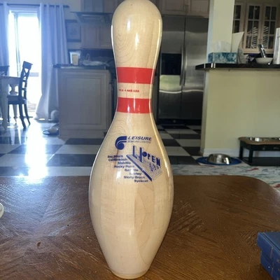 AMF LEISURE, BOWLING CENTERS, LONG ISLAND, BOWLING PIN, BEAUTIFUL CONDITION - Image 1 of 4