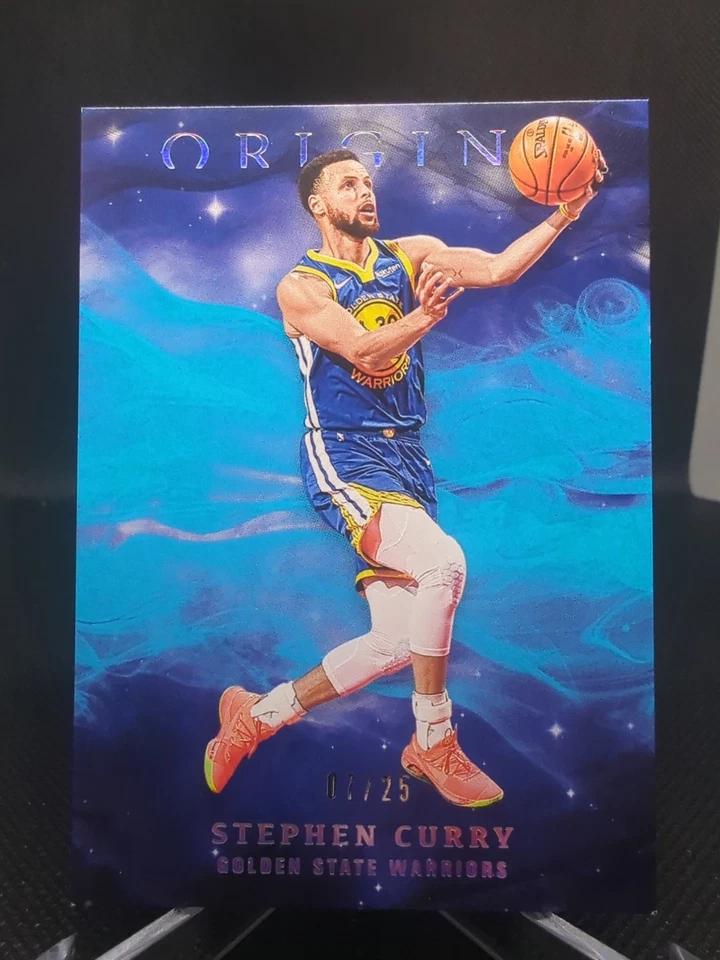 2019 Panini Origins Turquoise #5 Stephen Curry /25 - Image 1 of 2