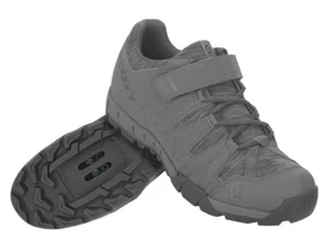 SCOTT Mountain Bike Cycle Shoes Sport Trail Trainers Grey Mens UK Size 12.5 New - Picture 1 of 9