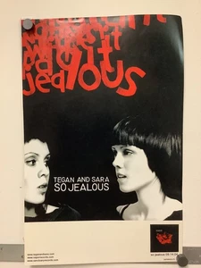 Tegan und Sara so eifersüchtig Promo Poster 11x17 LESEN - Bild 1 von 3