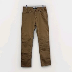 Pantalones DU/ER para Hombres 34x32 N2X Calce Relajado Cónico Caqui Sarga Suave Elastizados 5 Bolsillos - Imagen 1 de 16