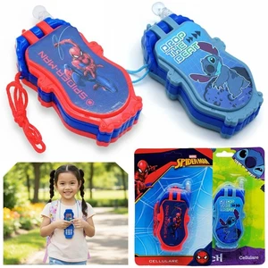 Spiderman Stitch Battery Operated Kids Flip Phone Toys wd String & Sound Effects - Picture 1 of 38