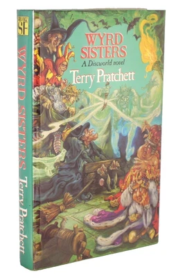 * Fine Copy * Terry Pratchett Wyrd Sisters First Edition 1st Impression 1988 - Image 1 of 4