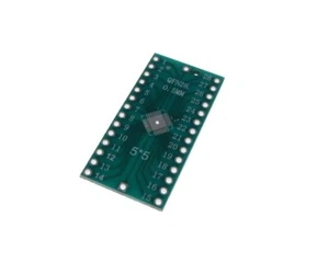 QFN28 0.4mm 0.5mm Pitch SMD to DIP Breakout Board - Pack of 5 - Picture 1 of 2
