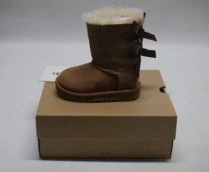 UGG Toddler Bailey Bow II Boots Chestnut Size 7 - Picture 1 of 4