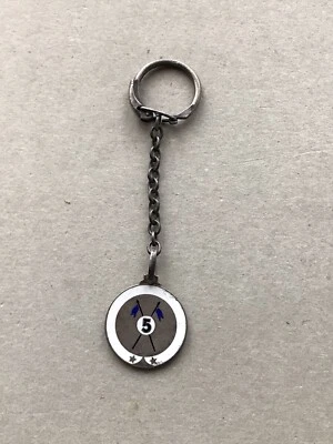 Portachiavi in argento 800 Lancieri di Novara - Immagine 1 di 3