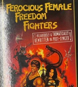Ferocious Female Freedom Fighters Troma Collector's Edition VHS VTG Cult Classic - Picture 1 of 5