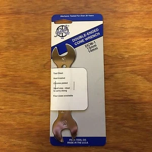 PARK TOOL DOUBLE-ENDED CONE WRENCH 13MM - 14MM - Picture 1 of 4