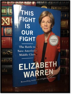 ELIZABETH WARREN SIGNED This Is Our Fight New Hardcover 1st Edition First Print - Picture 1 of 5