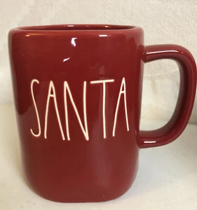 Rae Dunn Red SANTA Mug! HTF LL Farmhouse Style - Picture 1 of 3