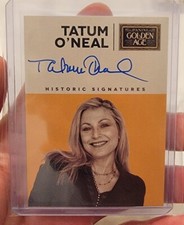 2014 Panini Golden Age Tatum O’Neal Historic Signatures Auto