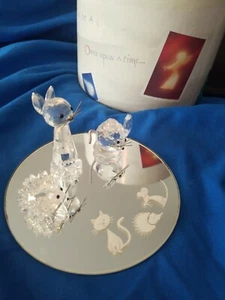 SWAROVSKI STARTERSET 7606 NR 100 000 187512 Maus Igel Katze Spiegelbox - Bild 1 von 5