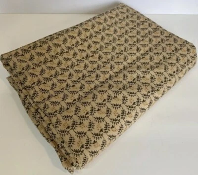 4 YARDs Tan fabric Canterbury By Country Essentials 45” Wide Connecting Threads - Image 1 of 4