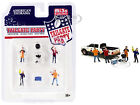 "TAILGATE PARTY" FIGURINES & ACCESSORIES 6 PC SET 1/64 BY AMERICAN DIORAMA 76470