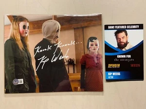 Kip Weeks signed handsigniert 8x10 Beckett zertifiziert AB55537 The Strangers Film - Bild 1 von 4