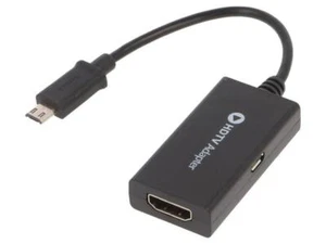 Adattatore A-MHL-003 HDMI femmina, USB B micro femmina, connettore micro USB-... - Foto 1 di 1