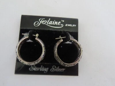 Pendientes de filigrana de plata esterlina Jezlaine vintage #1 nuevos de colección Foto 1 de 4