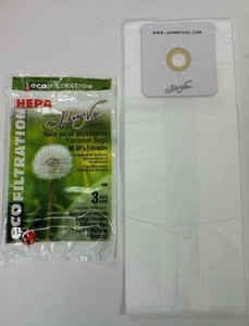 Johnny Vac 440H HEPA central vacuum bags (3-pk) - Replaces Nutone 391 & Hoover - Picture 1 of 1