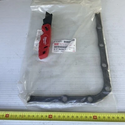 8-97186994-0 Genuine Isuzu NPR Rubber Seal Oil Pan OEM NOS - Image 1 of 3