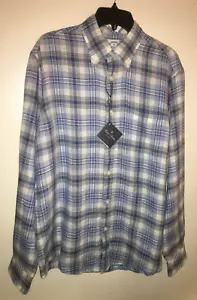 Brooks Brothers Herren 100% Leinen The Original Poloshirt Button Down Gr. M, Neu - Bild 1 von 6