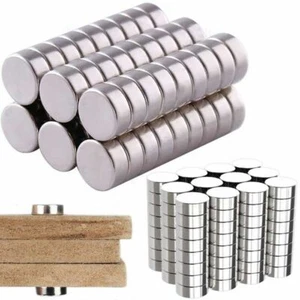 Dia 12mm Round Cylinder Rare Earth Neodymium Magnets 1mm 1.5 2 3 4 5mm 6mm Thick - Picture 1 of 5