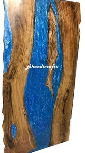 Epoxy Table Walnut Resin River Table Top Custom Order Office Conference Room - Picture 1 of 2