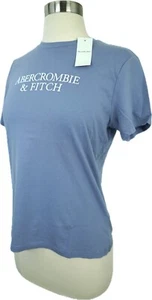 Abercrombie & Fitch Damen T-Shirt Gr. XL Blau Neu mit Etikett - Bild 1 von 3
