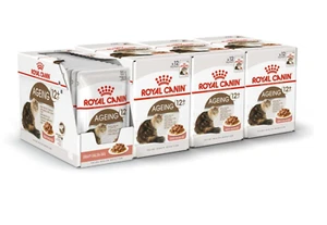 ROYAL CANIN® Ageing 12+ Senior In Gravy Wet Cat Food (85g x 48) *New Multipack * - Picture 1 of 13