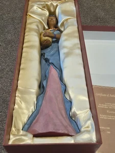 Tribes Of Africa Kiserian Painted Resin Figurine Boxed 43cm Tall VGC  - Picture 1 of 21