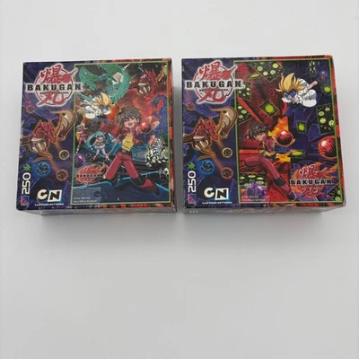 批量 2 件 全新 Bakugan Battle Brawlers 拼图 2008 Teleton 250 件 — 第 1/4 张图片