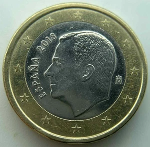 Spain 1 euro 2018 - Picture 1 of 2