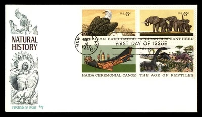 Mayfairstamps US FDC 1970 Natl History Combo First Day Cover aau_49989 - Image 1 of 2