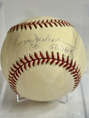 REGGIE JACKSON 563 Autographed Signed ROMLB Baseball AL - Image 1 of 2