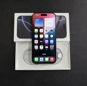 Apple iPhone 16 Pro Max - 512 GB - Negro Titanio (Desbloqueado) - Excelente Estado. - Imagen 1 de 3