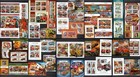 FIRE ENGINES / fire brigade - stamp collection of 50 s/s MNH from 2018 #CNA437