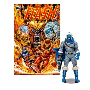 - DC Direct 7IN Figur mit Comic - The Flash WV2 - Captain Cold - Bild 1 von 9