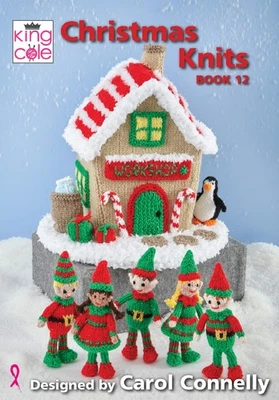 King Cole Christmas Knits Book 12 Enchanted Christmas Village Knitting Patterns