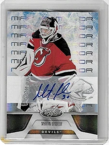 MARTIN BRODEUR 2011 PANINI CERTIFIED MIRROR GOLD CERTIFIED AUTOGRAPH#09/25 - Picture 1 of 1