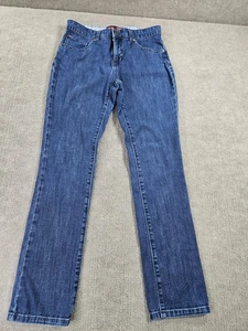 IZOD Jeans Womens 6 Blue Matchstick Straight Leg Stretch Medium Wash PC-756 - Picture 1 of 14