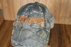 Dixie Chopper Real Tree Camouflage Camo 6 Panel Trucker Strapback Mütze Ball Cap - Bild 1 von 7