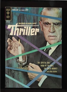 1962 1st Issue BORIS KARLOFF " THRILLER " GOLD KEY ORIGINAL HIGH GRADE COMIC - Picture 1 of 13