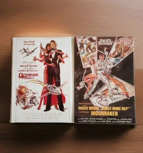 Postkarten James Bond Octopussy & Moonraker 2 Film Promo 007 Roger Moore 95 Vintage - Bild 1 von 10