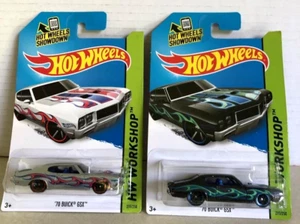 Lot of 2 Hot Wheels HW Workshop '70 BUICK GSX - Picture 1 of 3