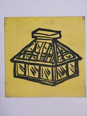 Donald BAECHLER - "Objeto". Aquatint assinado, 1986 - Imagem 1 de 4