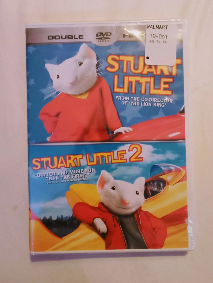 Stuart Little / Stuart Little 2 (DVD, 2014) NEW SEALED Double Feature, Animated Foto 1 de 1