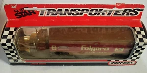 Mark Martin Matchbox Super Star Transporters Folgers Racing Team #6, 1990,1:87 - Picture 1 of 5