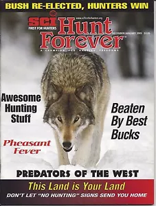 SCI HUNT FOREVER Magazin Dezember Januar 2005 Magazin für Jagdfreiheiten - Bild 1 von 3